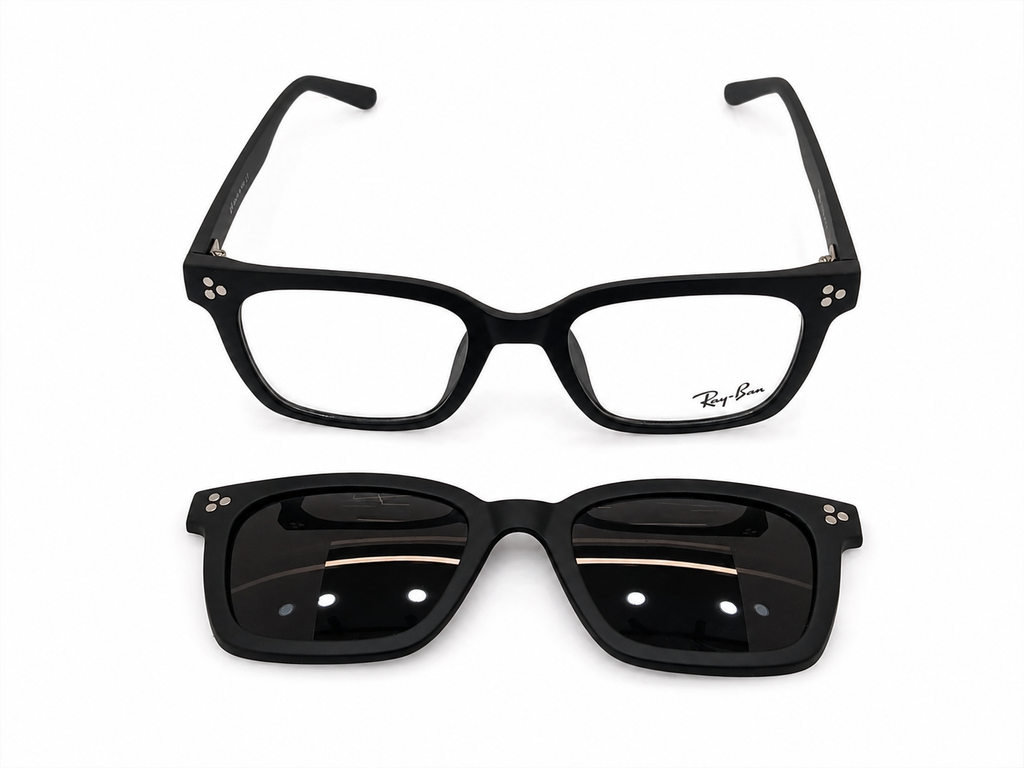 2-in-1 Optical Frame with Polarized Attachment