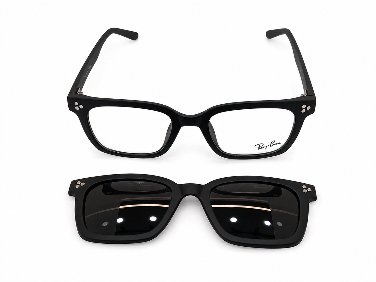 2-in-1 Optical Frame with Polarized Attachment