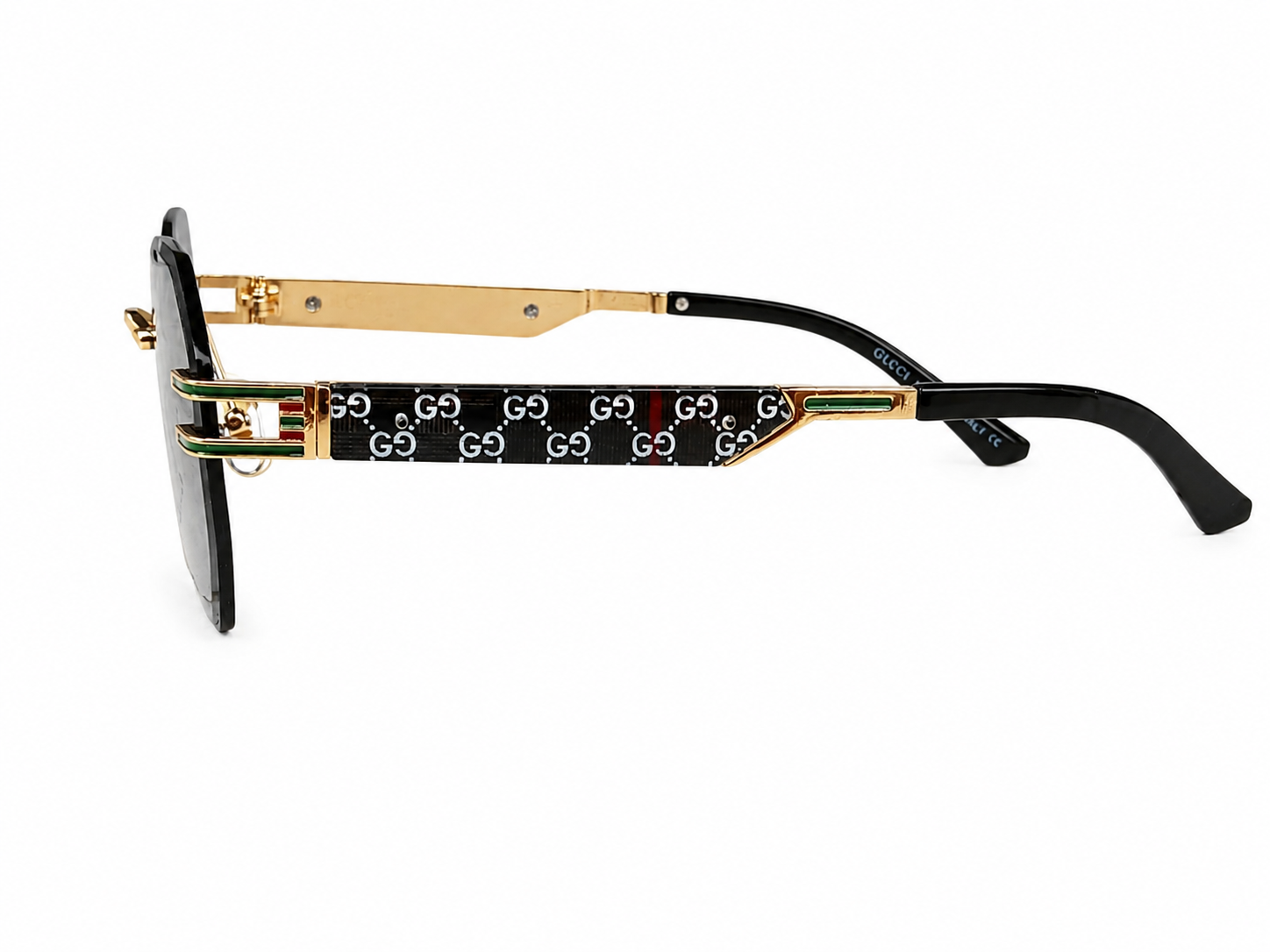 Rimless Geometric Designer Sunglasses For Men & Women