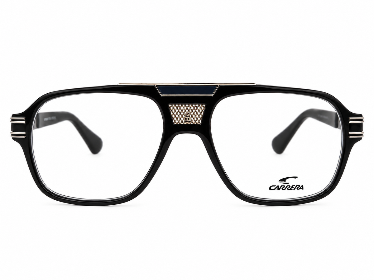 The Statement – Bold Double Bridge Optical Frame