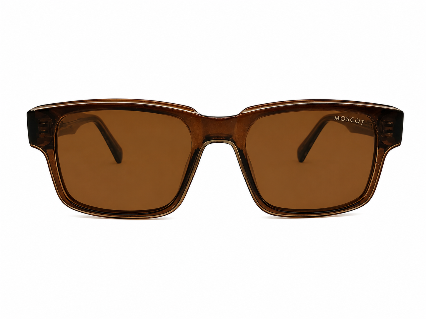 Clear Square Sunglasses – Unisex | Transparent Frame with Smoke Lenses