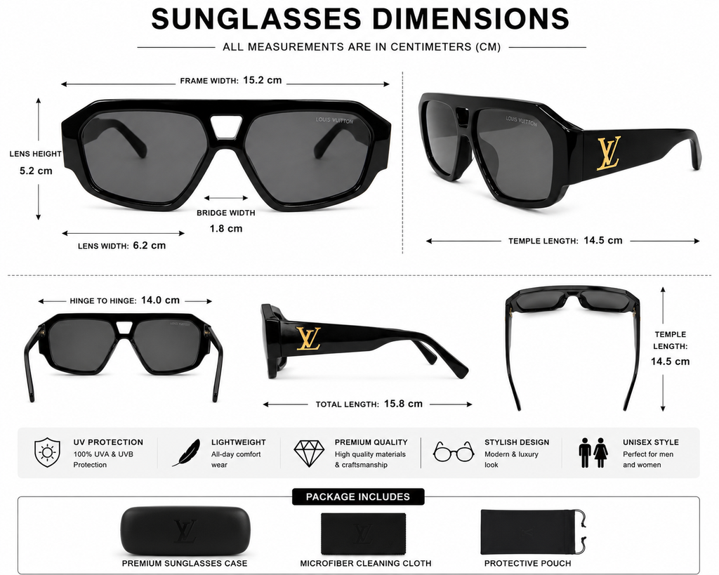 Imperial Noir Oversized Shield Sunglasses - Unisex
