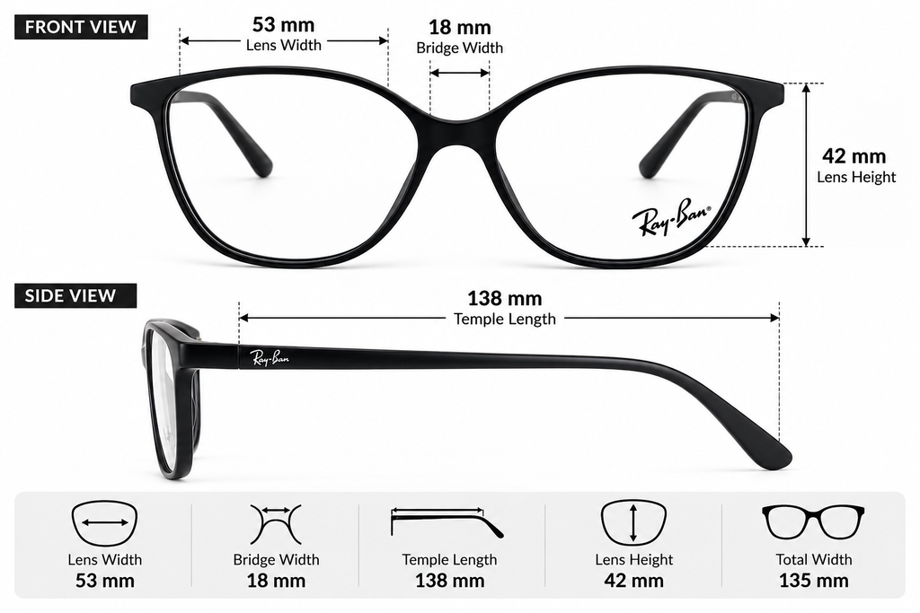 Matte Black Polarized Magnetic Clip-On Eyeglasses