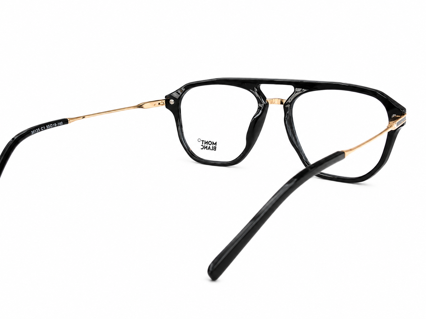 Valiant Double-Bridge Geometric Square Optical Frame