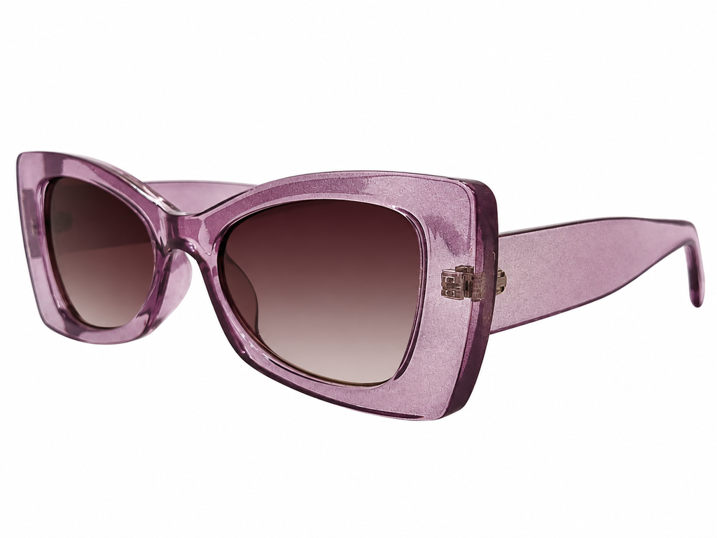 Women’s Mauve Purple Butterfly Fashion Sunglasses