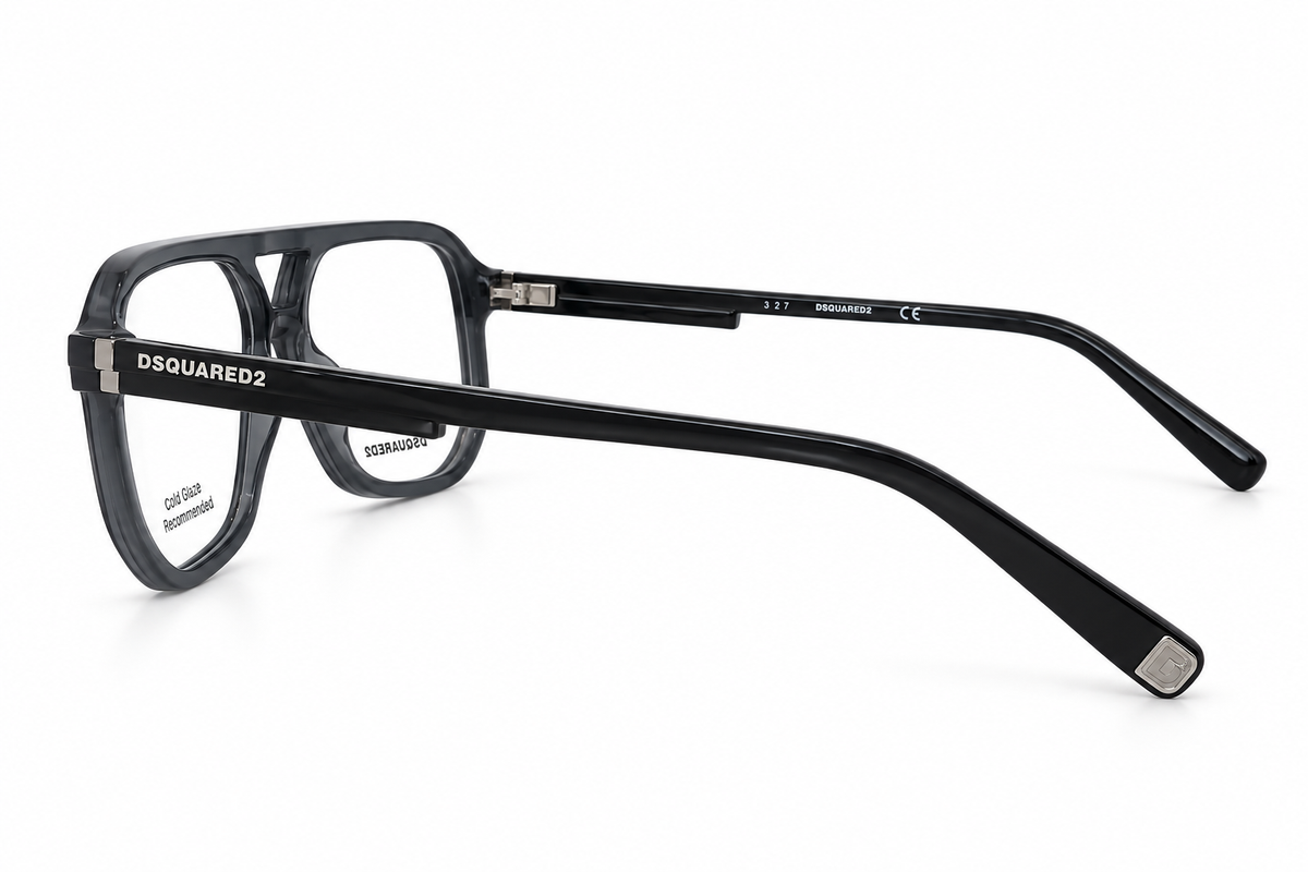 DSQUARED2 DQ5250 020 – Geometric Square Aviator Eyewear