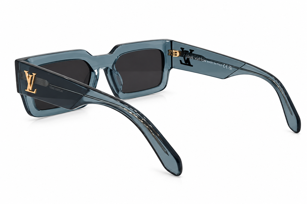 Bold Geometric Rectangular Sunglasses – Unisex