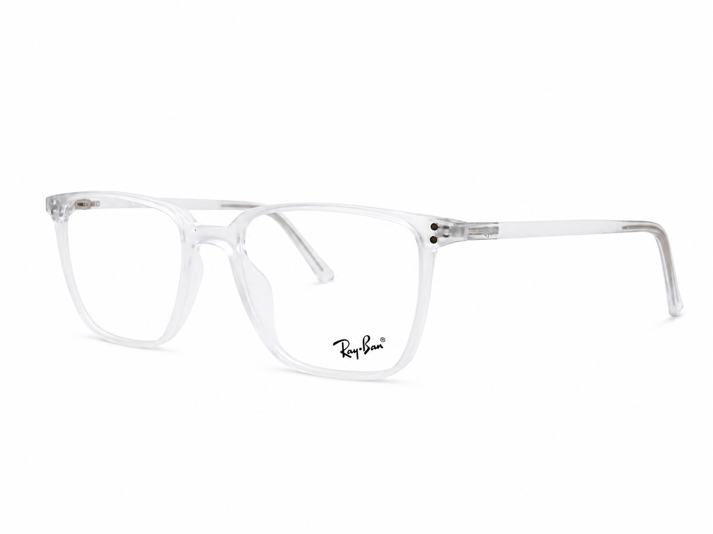 Square Optical Frame with Polarized Clip-On Sunglasses | 2-in-1 Unisex Eyewear