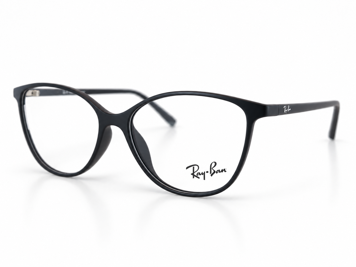 Matte Black Polarized Magnetic Clip-On Eyeglasses