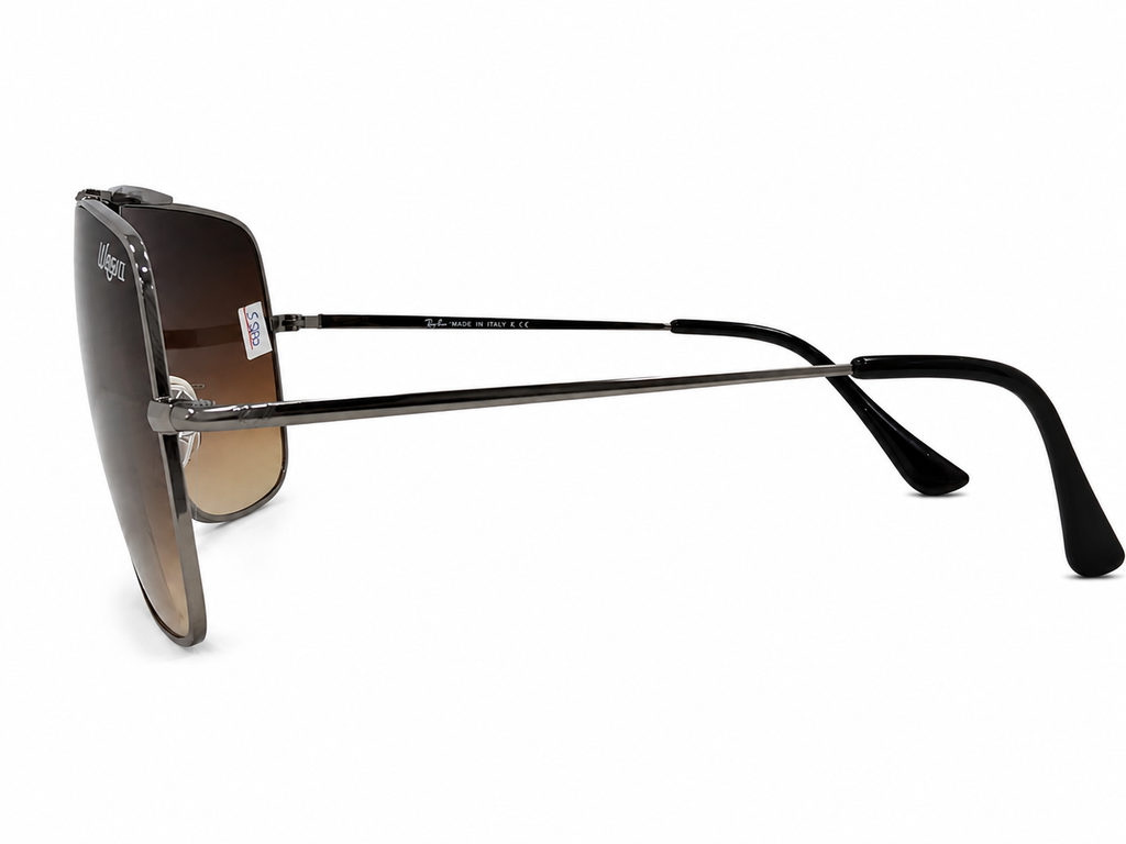 Oversized Shield Sunglasses – Gradient Lens