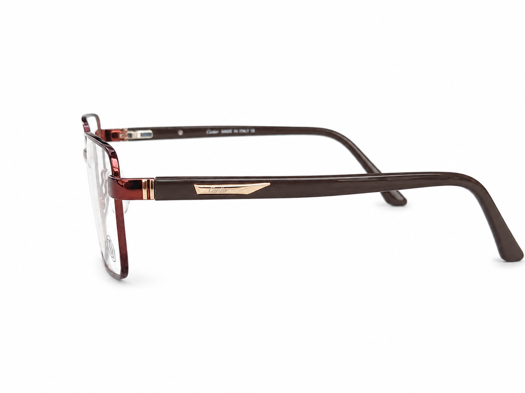Modern Square Metal Eyeglasses Frame for Men & Women