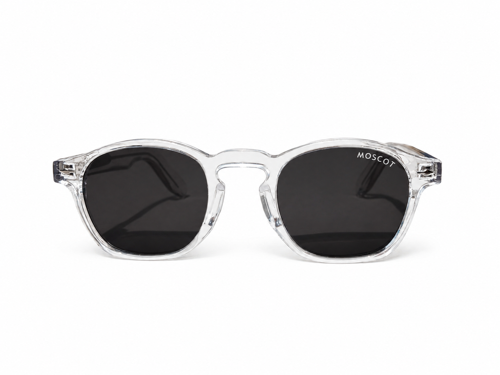 Vintage Crystal Clear Sunglasses – Retro Transparent Sunglass For Unisex