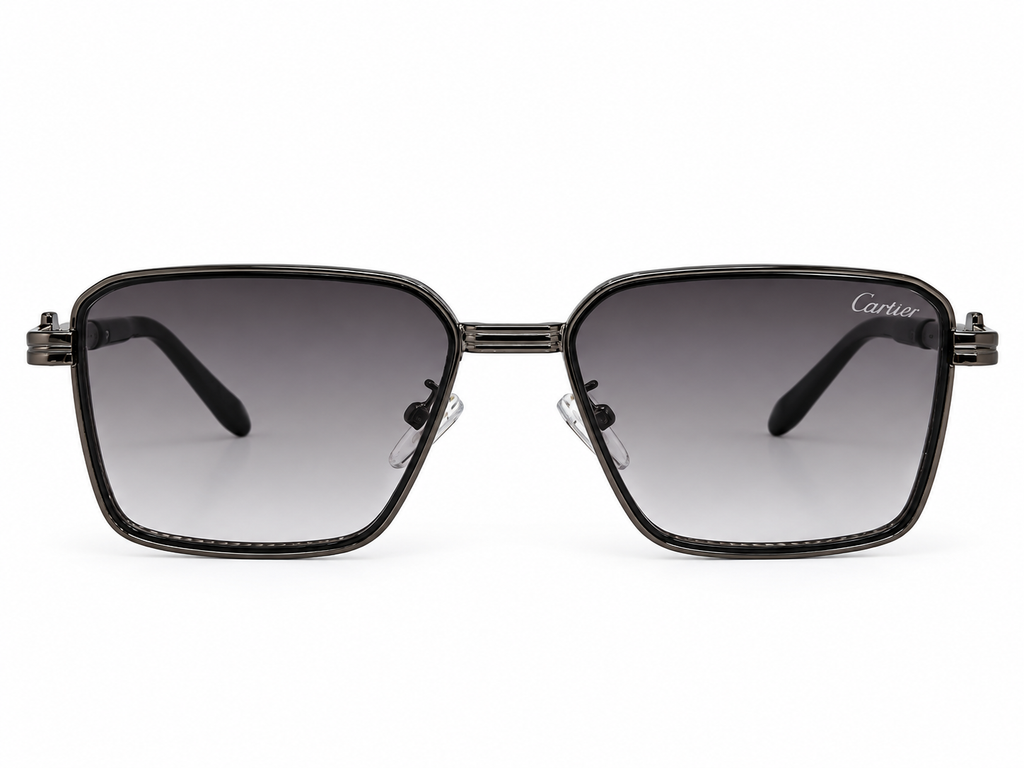 Prestige Rectangular Gradient Sunglasses – 51-19-145