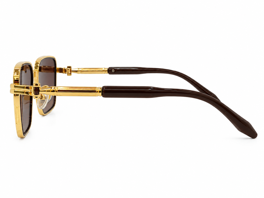 Prestige Rectangular Gradient Sunglasses – 51-19-145