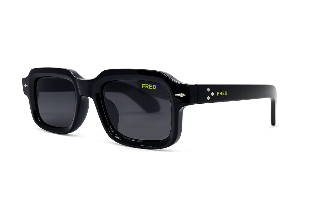 Black Square Sunglasses – Premium UV Protection | Unisex