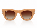 Wayfarer Puffer RB4940 Unisex Sunglasses – Polished Nude Tan