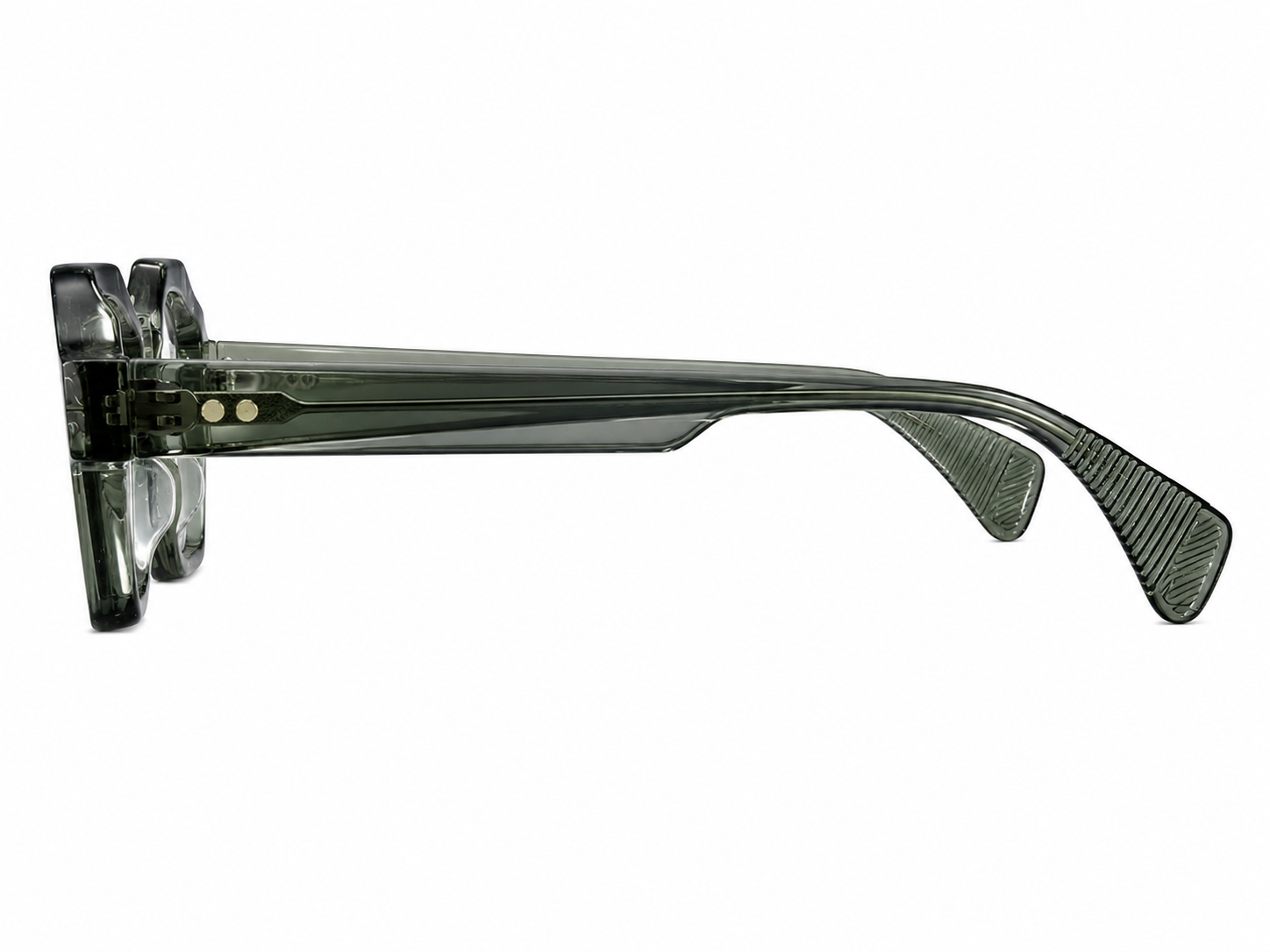 Geometric Classy Fashion Sunglasses – Smoke Green