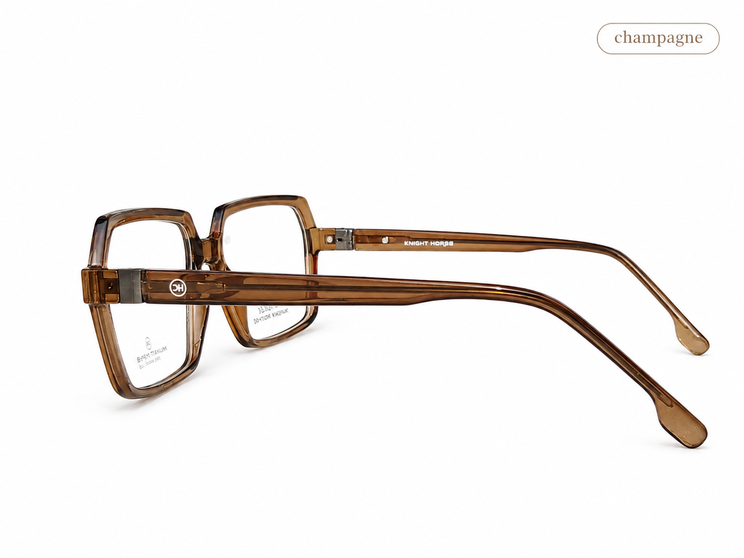Premium Geometric Square Eyeglass Frame – Lightweight Plastic Optical Glasses for Men & Women