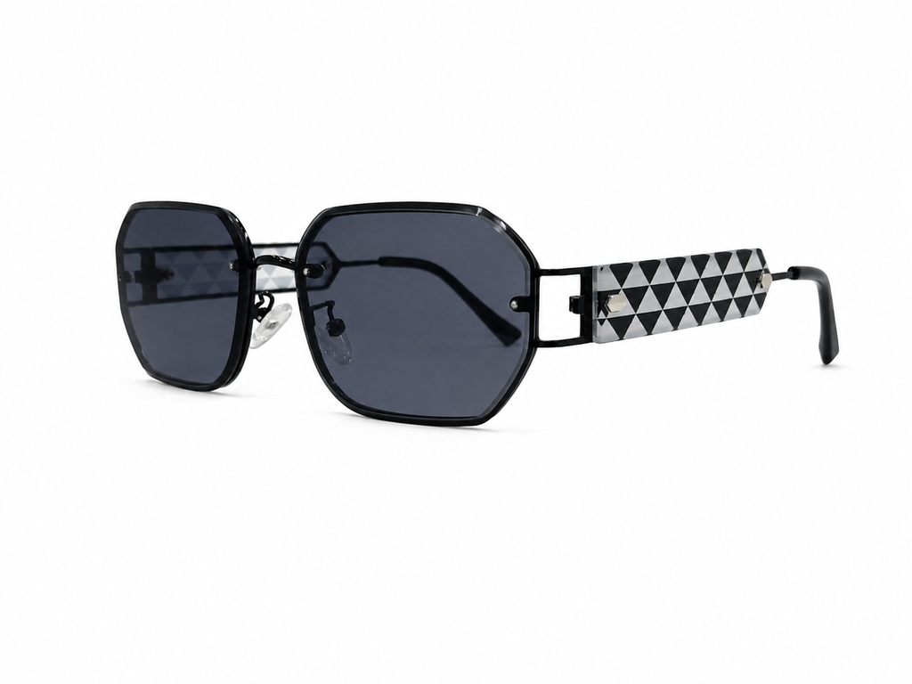 Geometric Luxe Unisex Sunglasses