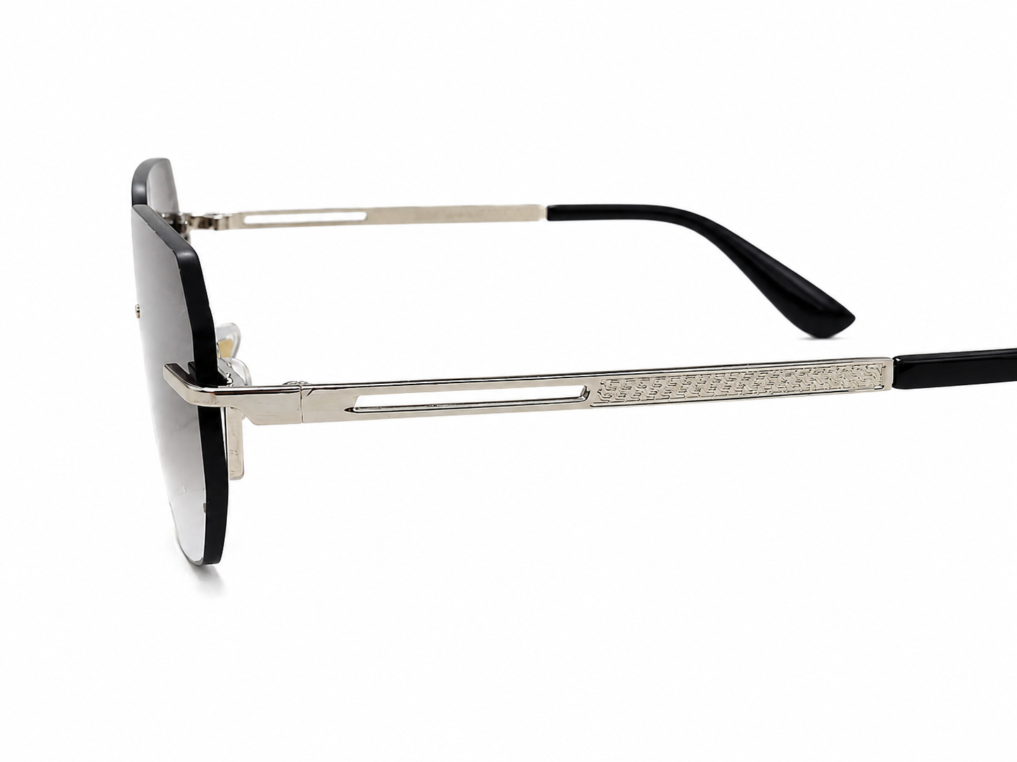 Geometric Rimless Sunglasses