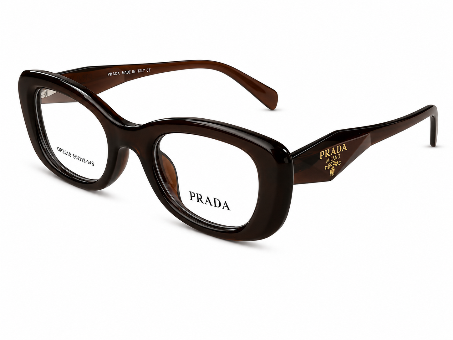 Luxury Narrow Oval Fashion Eyeglasses for Women