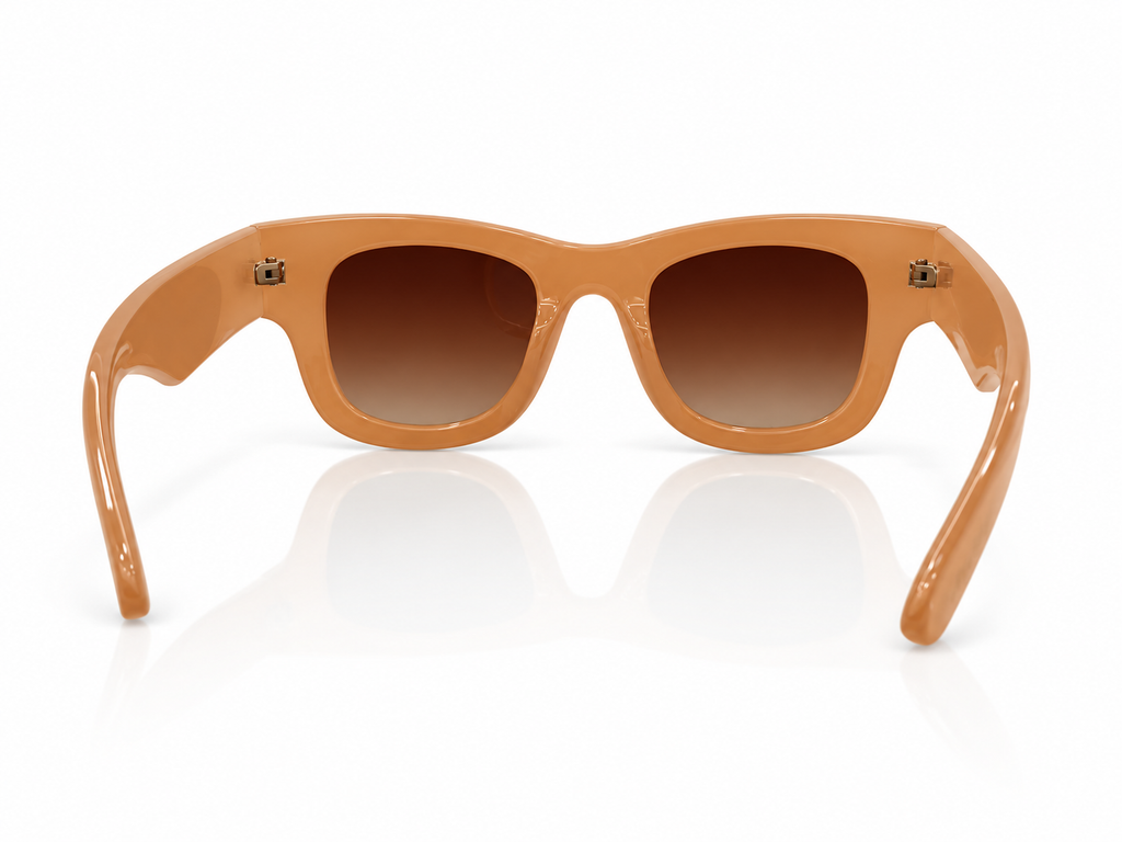 Wayfarer Puffer RB4940 Unisex Sunglasses – Polished Nude Tan