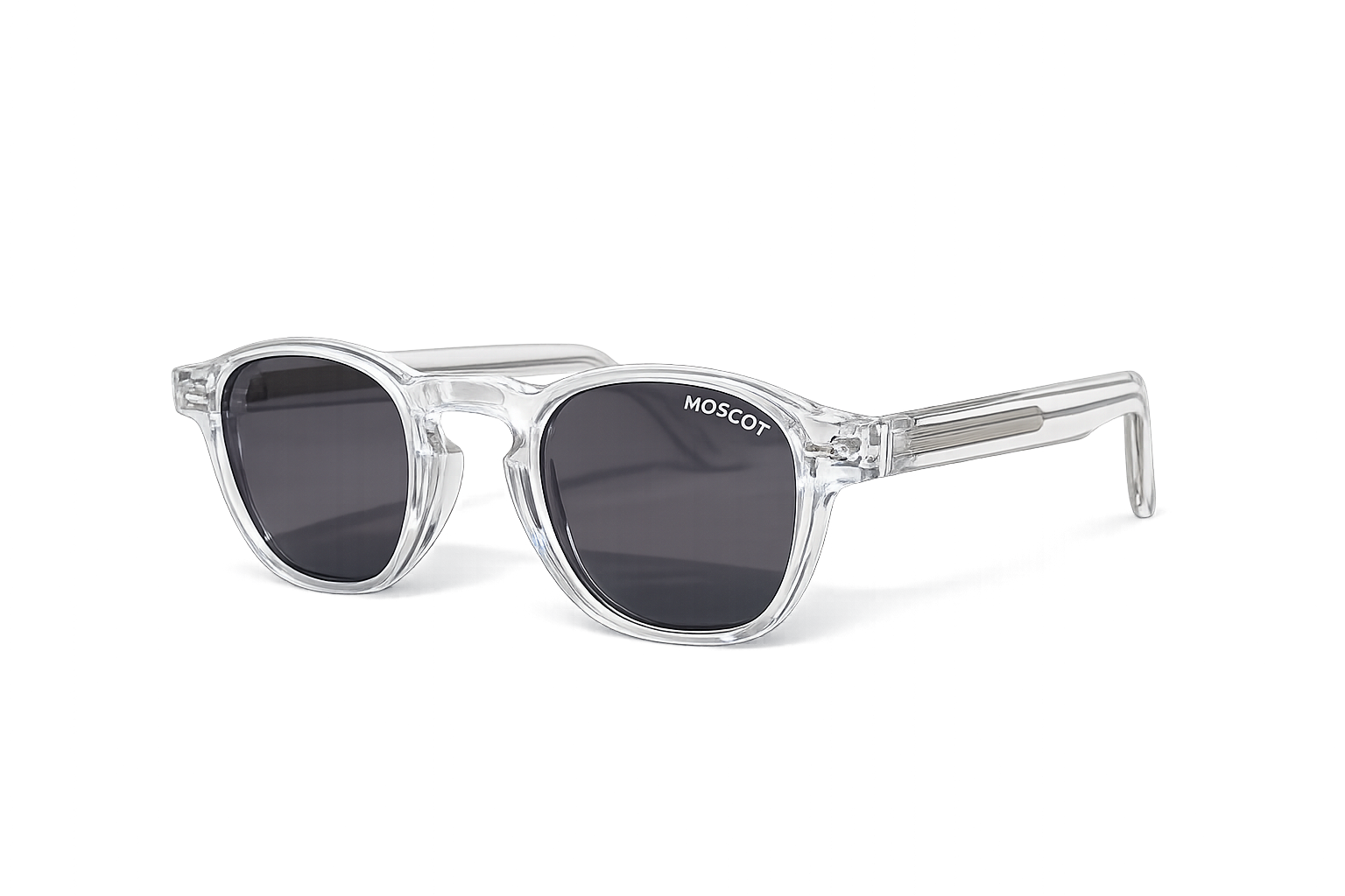 Vintage Crystal Clear Sunglasses – Retro Transparent Sunglass For Unisex