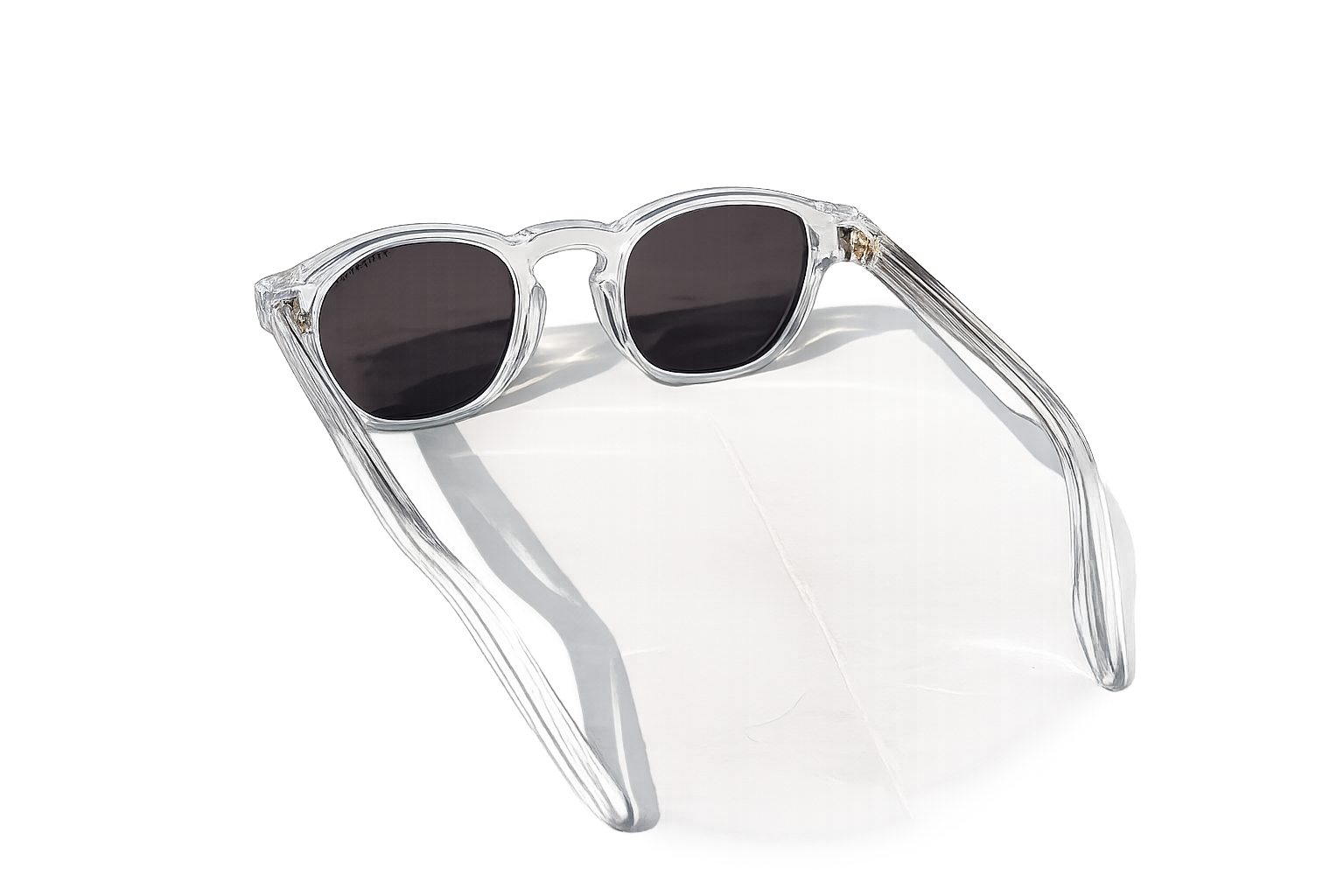 Vintage Crystal Clear Sunglasses – Retro Transparent Sunglass For Unisex