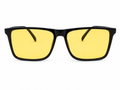 Square Night Vision Driving Glasses – Yellow Lens
