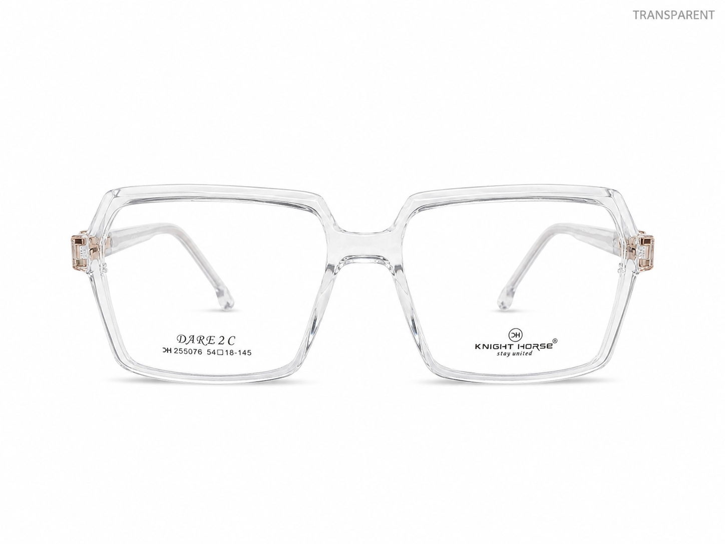 Premium Geometric Square Eyeglass Frame – Lightweight Plastic Optical Glasses for Men & Women