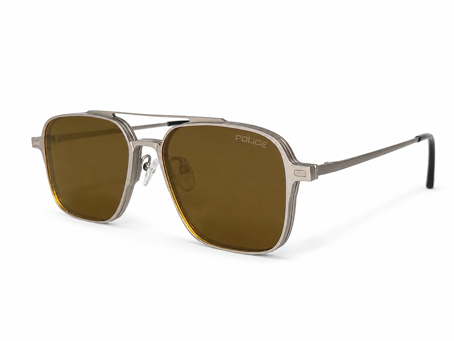 Magnetic Clip-On Eyeglasses – 3-in-1 Frame (Clear, Grey & Night Vision Clip)