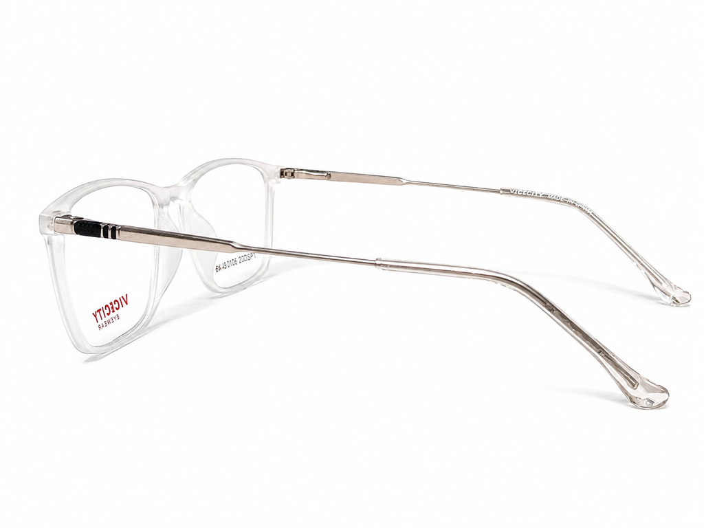 Clear Frost Eyeglasses – Lightweight Unisex Frame