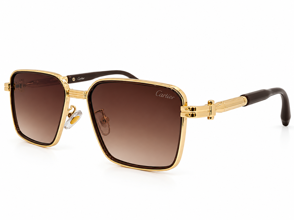 Prestige Rectangular Gradient Sunglasses – 51-19-145