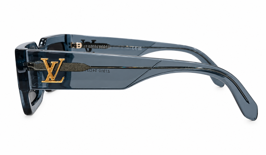Bold Geometric Rectangular Sunglasses – Unisex