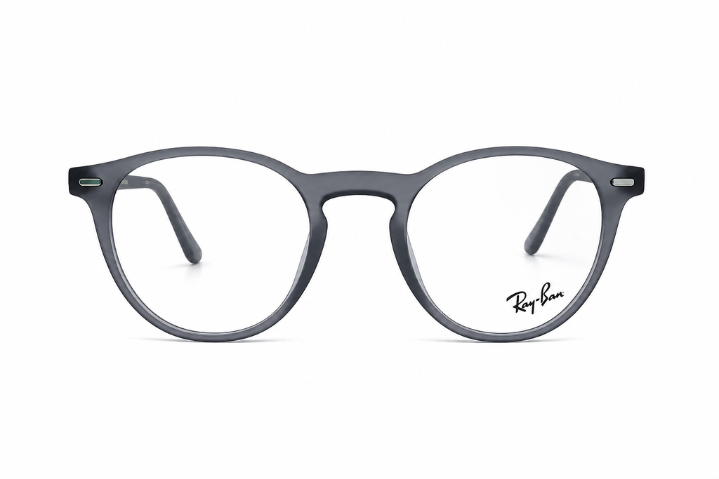 Classic Round Clip-On Eyeglasses – Magnetic 2-in-1 Frame