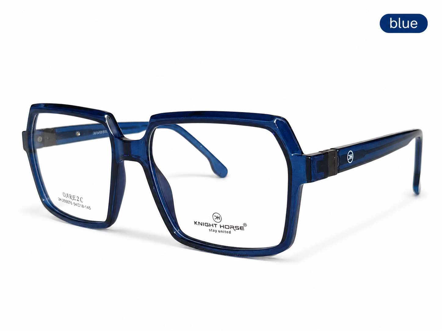Premium Geometric Square Eyeglass Frame – Lightweight Plastic Optical Glasses for Men & Women