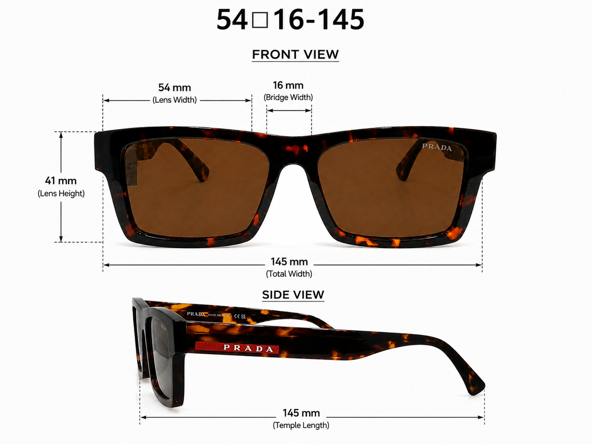 Iconic Edge Rectangular Sunglasses