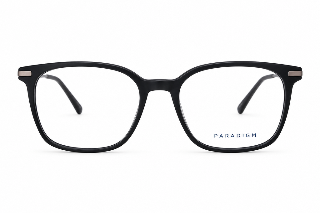 Paradigm 20-23 | Urban Edge Black Square Eyeglasses