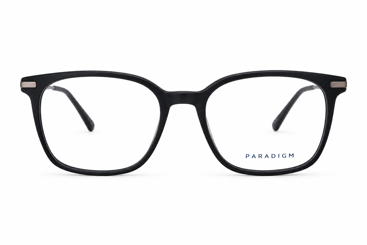 Paradigm 20-23 | Urban Edge Black Square Eyeglasses