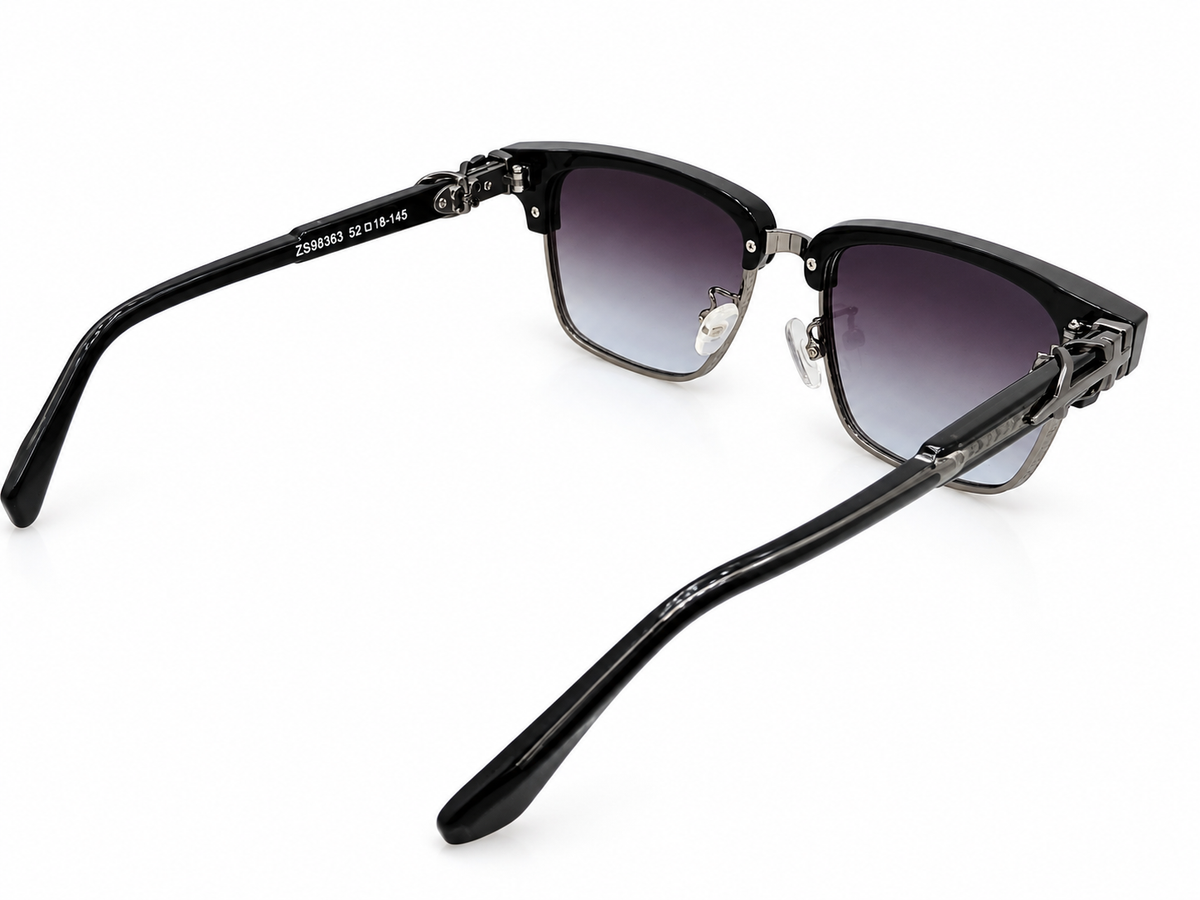 Royal Square-Rectangular Clubmaster Design Sunglasses