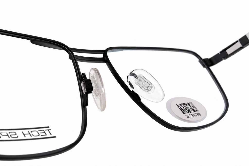 Tech Specs 04 30824768 Double Bridge Rectangular Eyeglasses