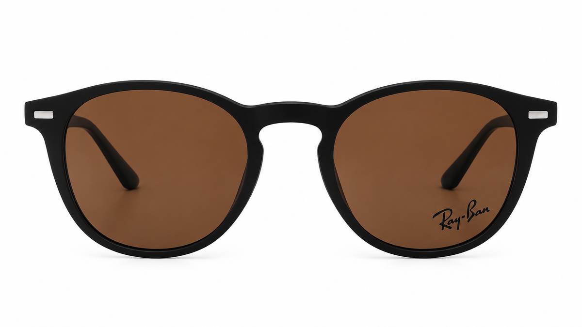 RB8086 Polarized Magnetic Clip-On Eyeglasses – 2-in-1 Optical & Sunglasses Frame
