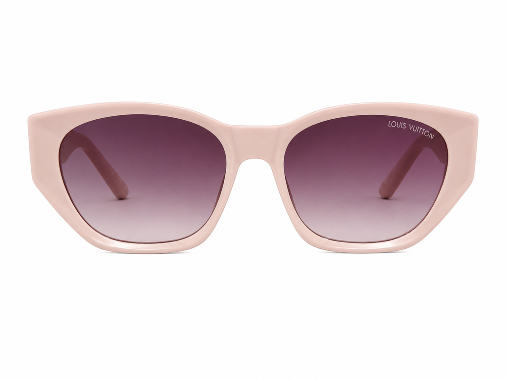 Women's Luxury Cat Eye Sunglasses – Black, Oat Beige & Nude Blush Pink