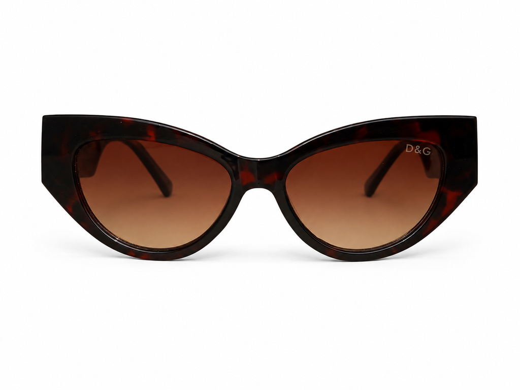 Midnight Havana™ Cat-Eye Sunglasses for Women | Luxury Tortoise Brown Frame