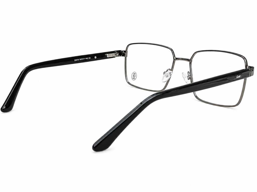 Modern Square Metal Eyeglasses Frame for Men & Women