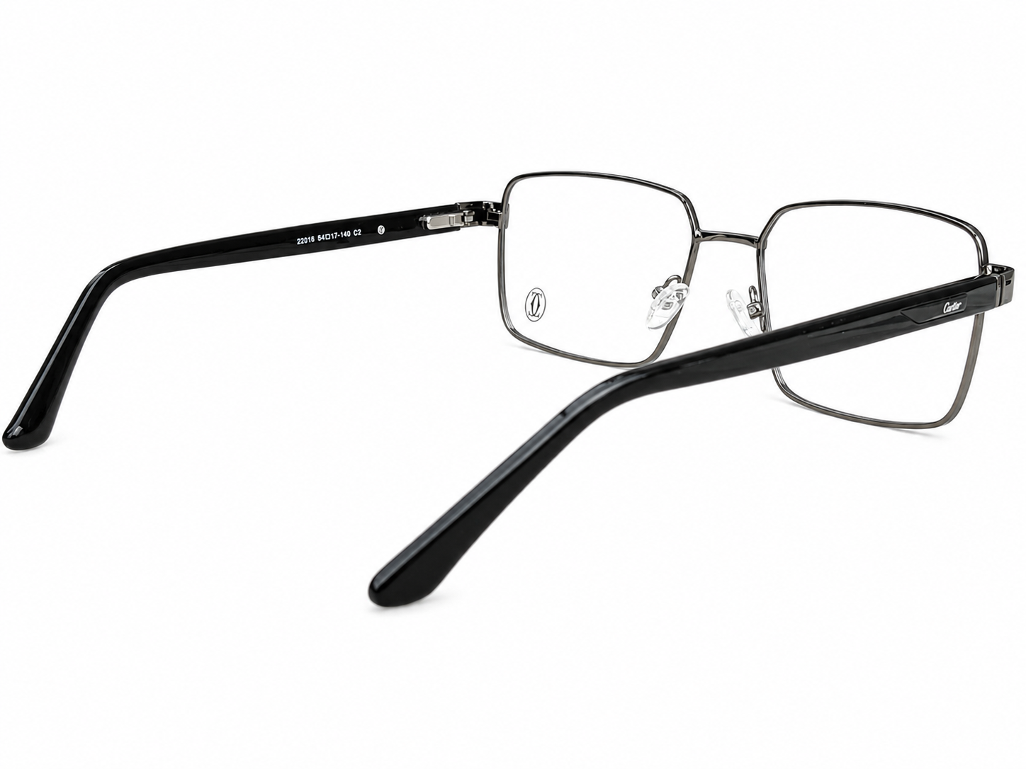 Modern Square Metal Eyeglasses Frame for Men & Women