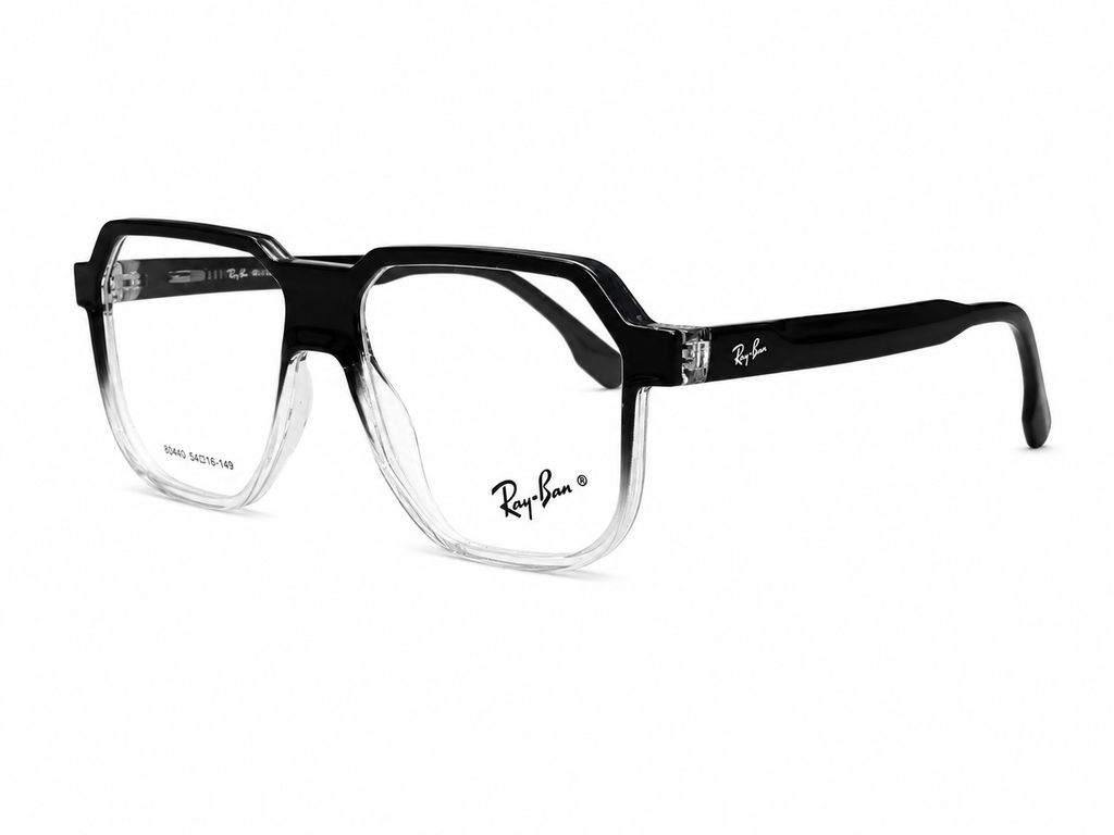 Geometric Square Eyeglasses Frame