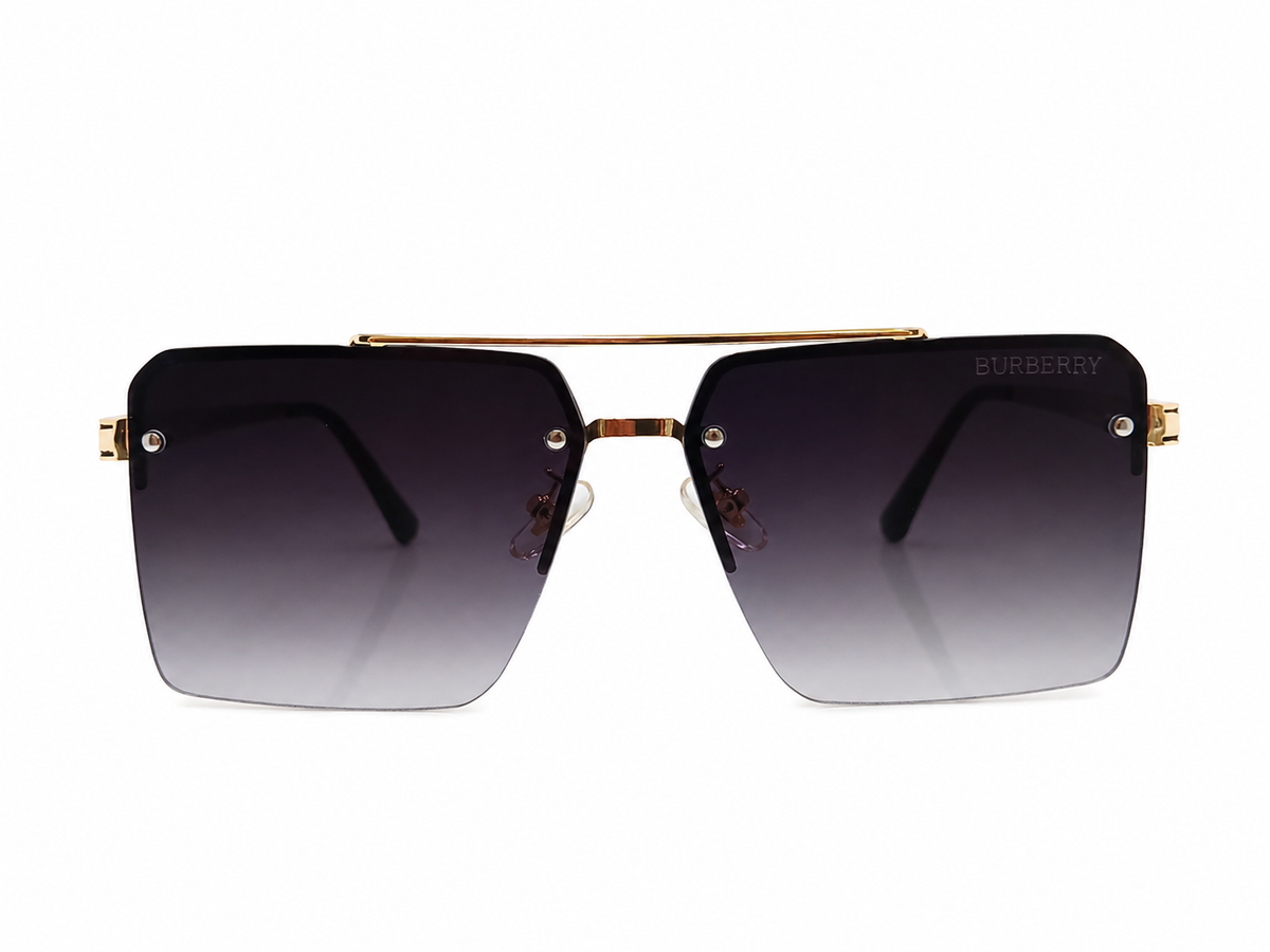 Luxury Square Rimless Sunglasses