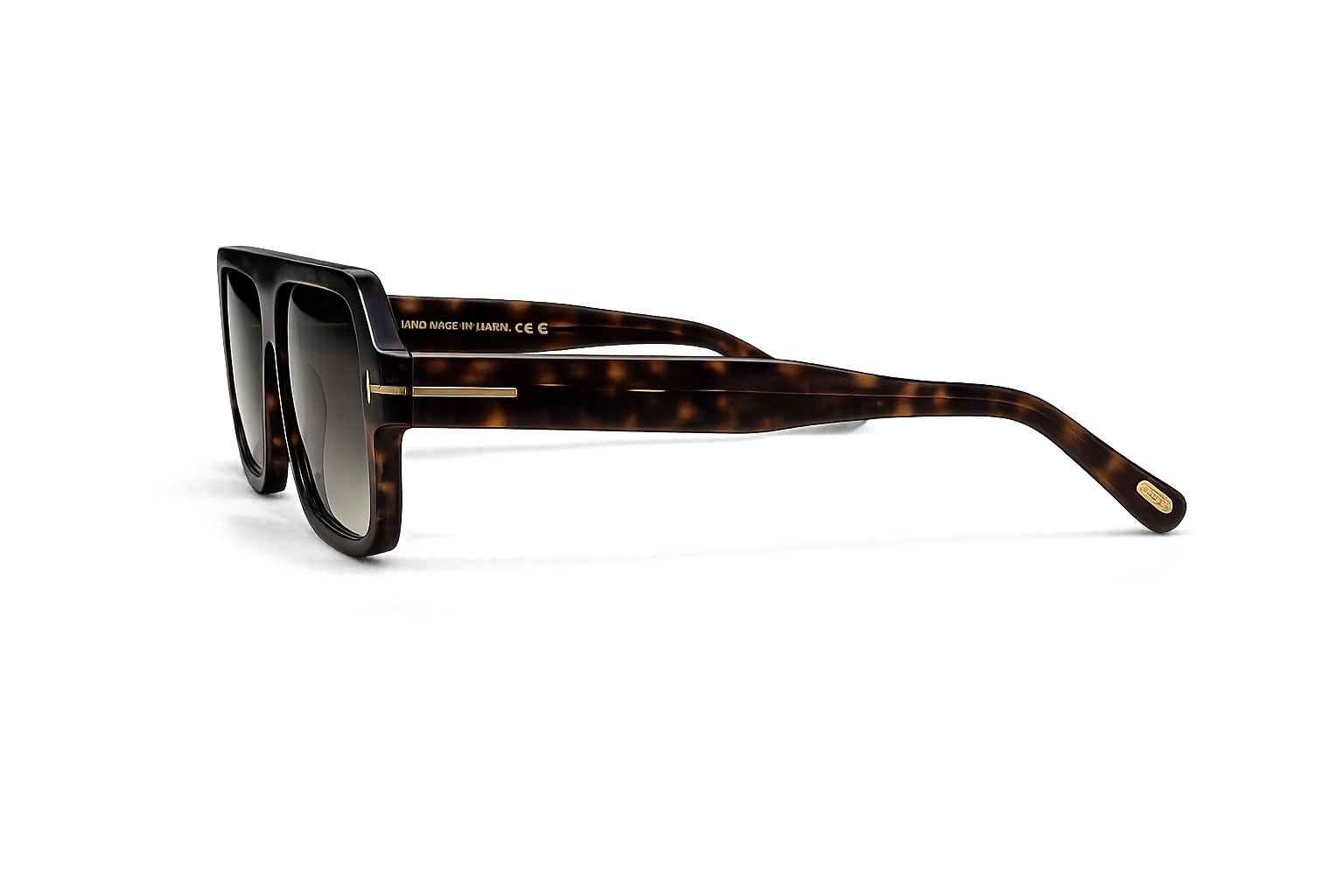 Tom Ford Havana Square Men's Sunglasses