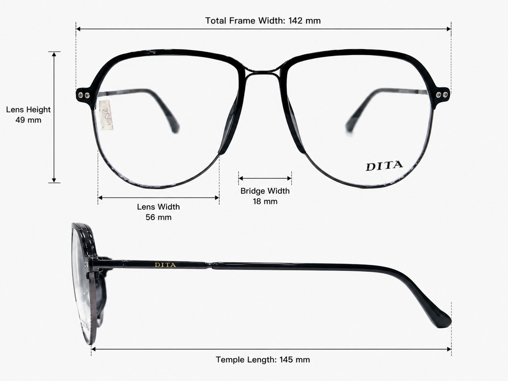 Aviator Metal Eyeglass Frame – Latest Design